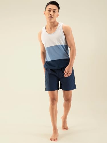 DAMENSCH Regular Fit Solid 100% Soft & Durable Cotton Boxer Shorts Dual Pockets Anti-Bacterial Moisture Wicking Microfibre Waistband Ultra-Light Boxers for Men - Image 3