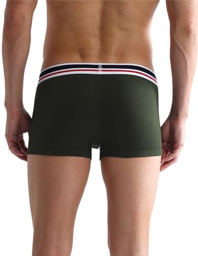 U.S. Polo ASSN. Mens I641 Anti Microbial Essential Boxer Cotton Blend Underwear Brief -Pack of 3 - Image 3