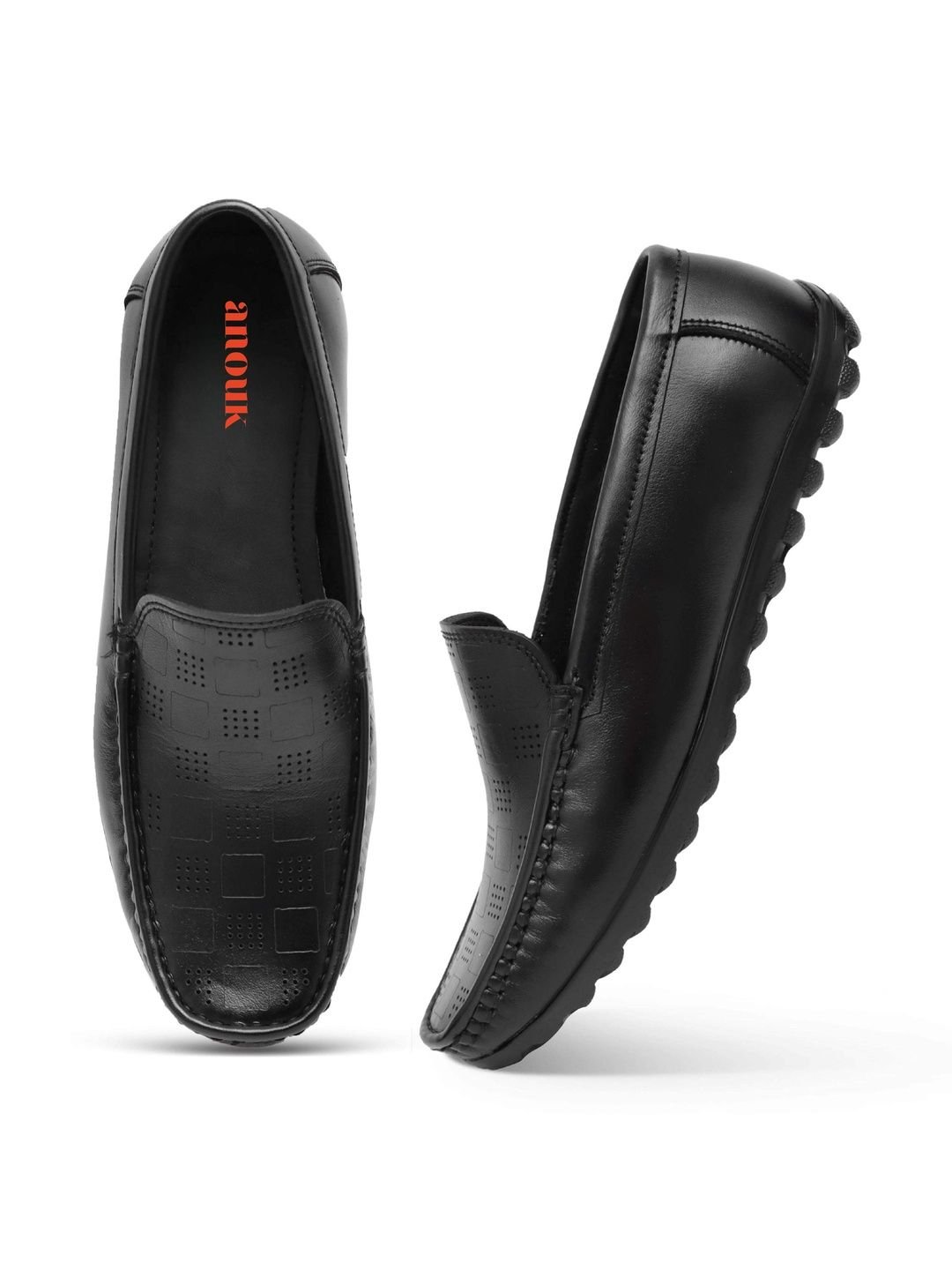 Anouk Anouk Men Leather Formal Loafers - Image 3
