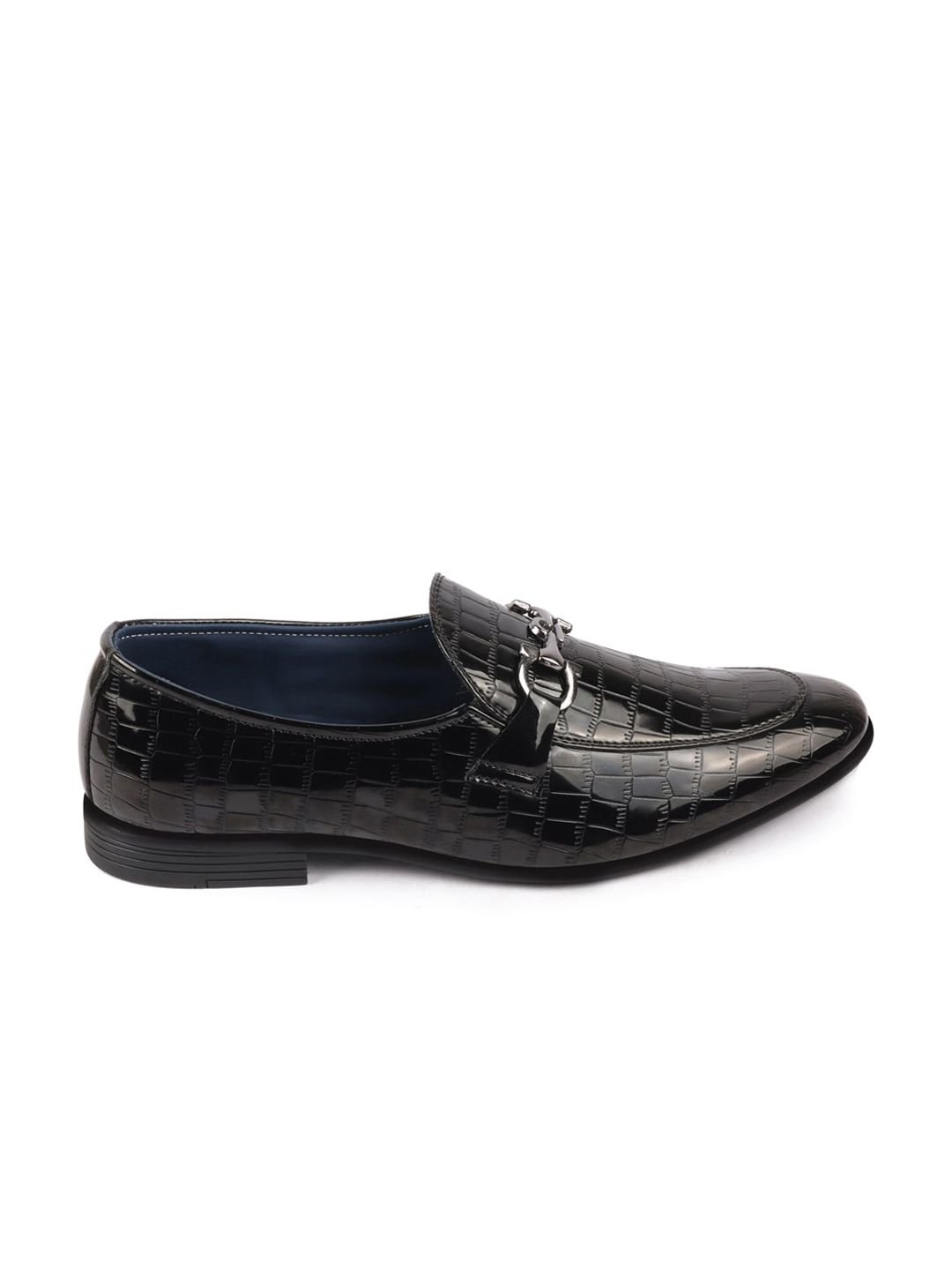 Men Textured Formal Loafers - Image 4
