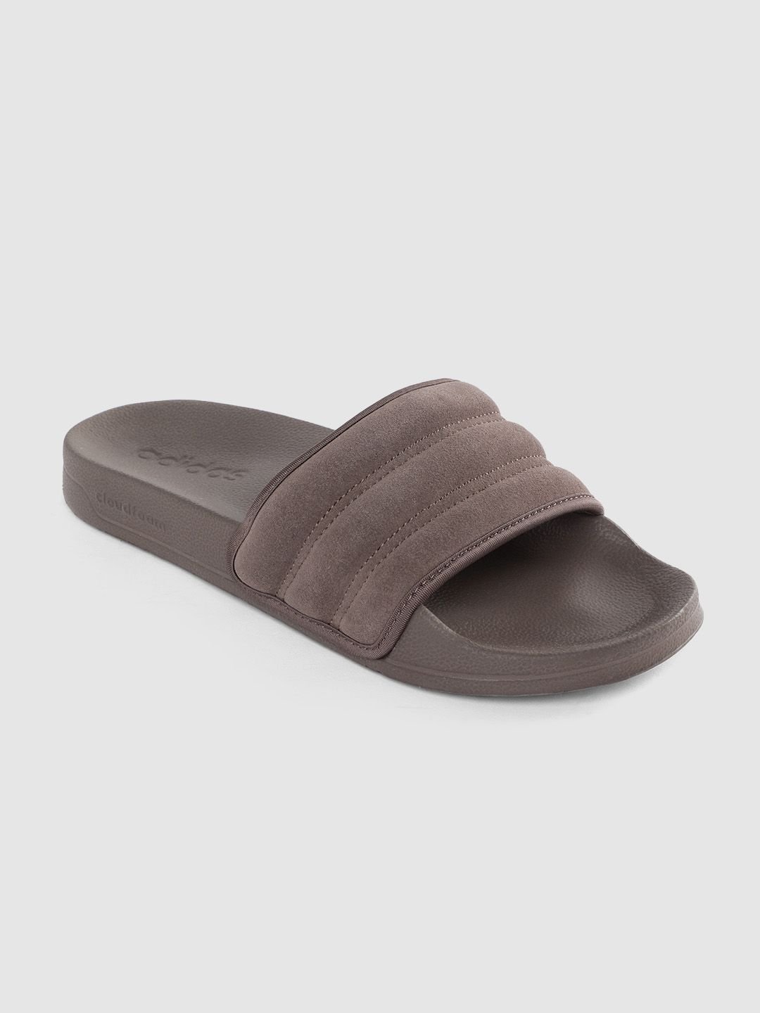 Unisex Textured Adilette Noshower Sliders - Image 2