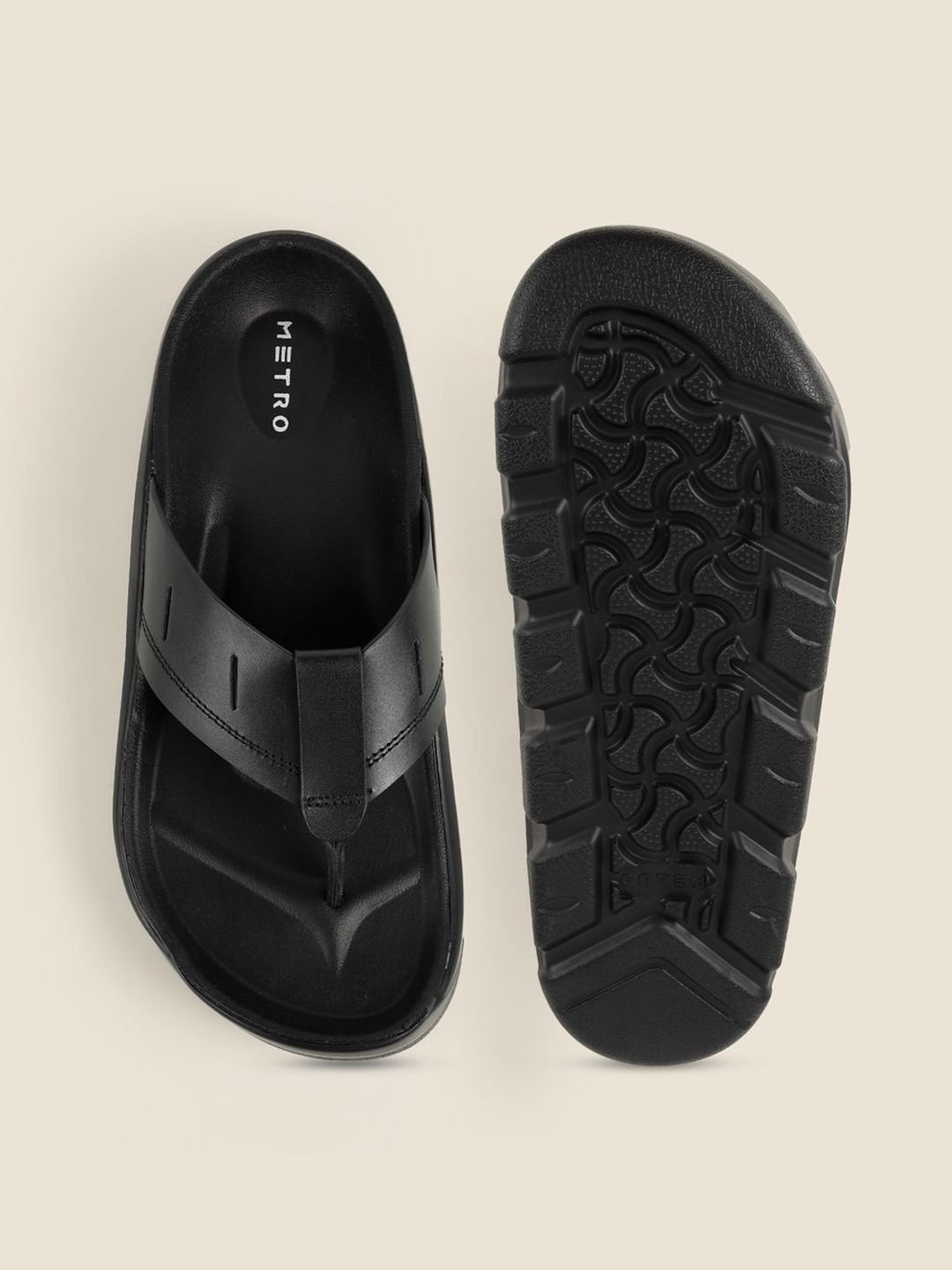 Men Rubber Thong Flip-Flops - Image 4