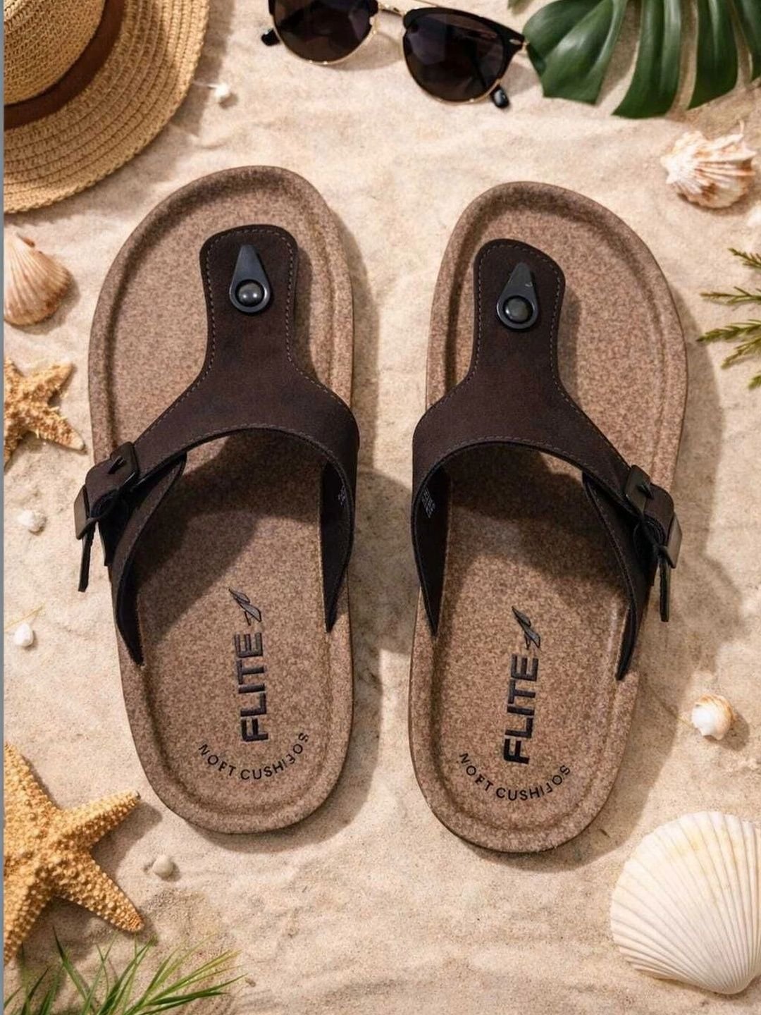 FLITE Men Rubber Flip Flops - Image 2