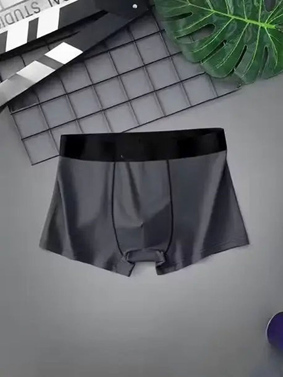 The Boring Company Men Pack of 4 Assorted Boxer-Style Briefs - Image 4