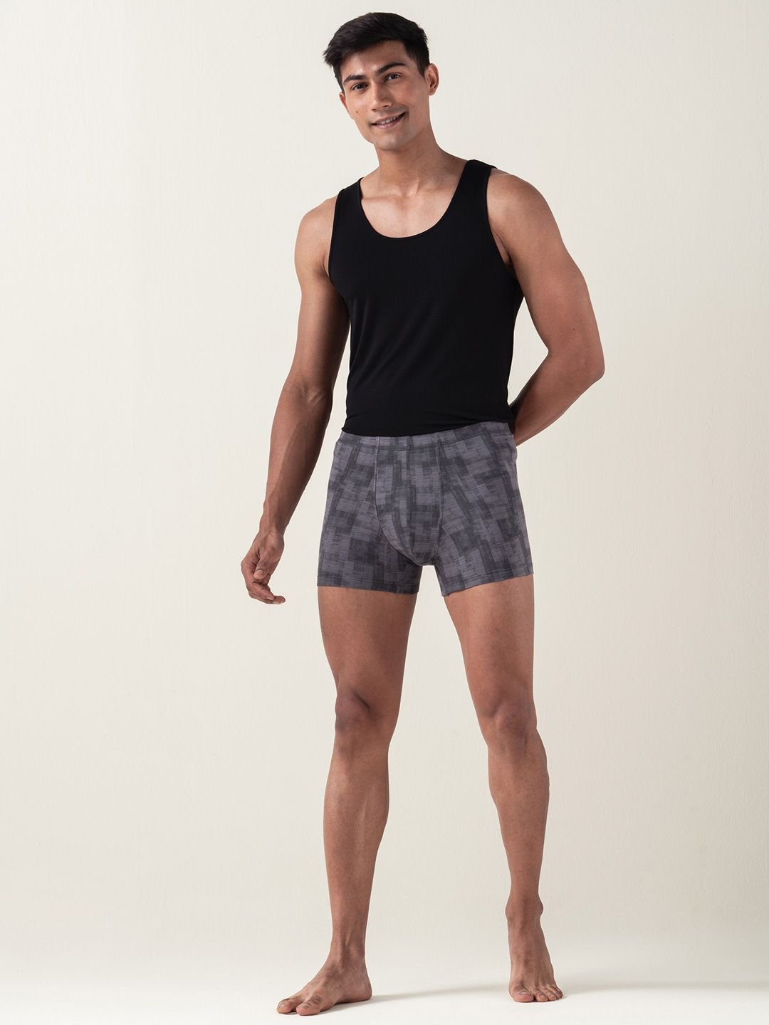 DAMENSCH  Feel Mint Classic Anti Odour Peppermint Finish No Roll Concealed Waistband Trunk - Image 3