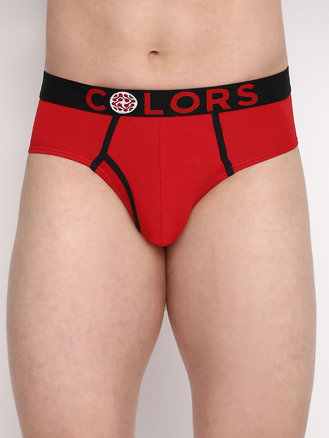 COLORS by Rupa Frontline Men Pack of 2 Solid Cotton Basic Briefs - Image 2