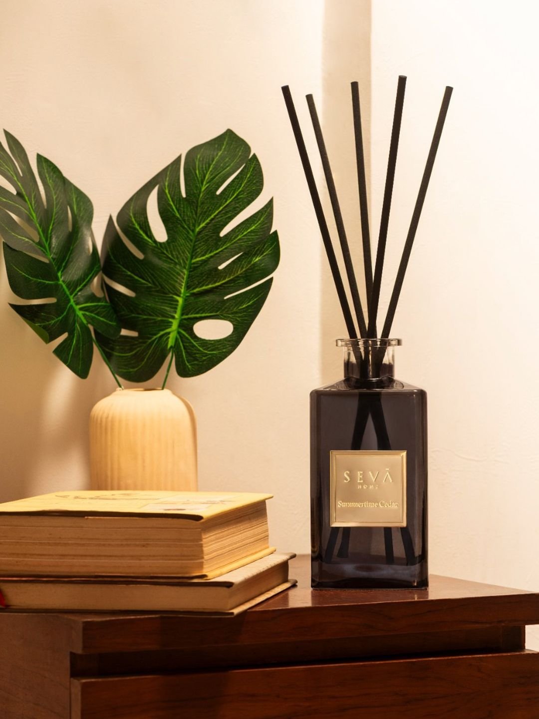 Home Signature Reed Diffuser Summertime Cedar 1000 ml - Image 2