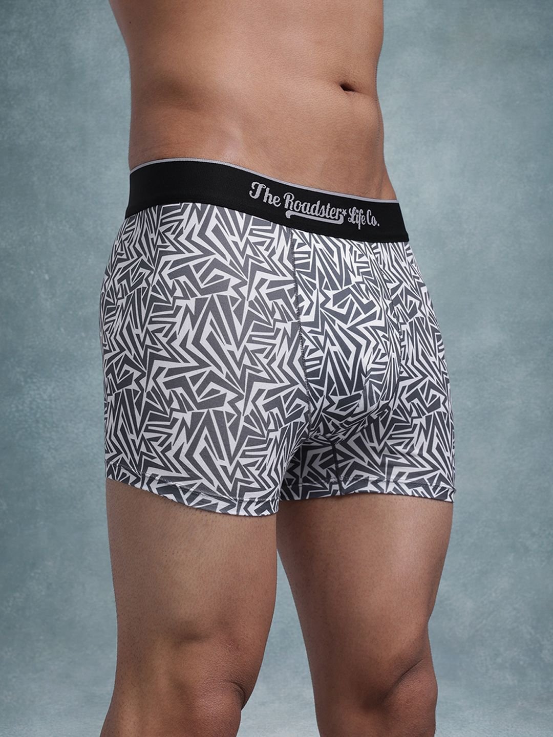 Lifestyle Co Pack Of 2 Printed Mid Rise Trunks PACK OF 2-PV-Print-RO4-RO16-S - Image 2