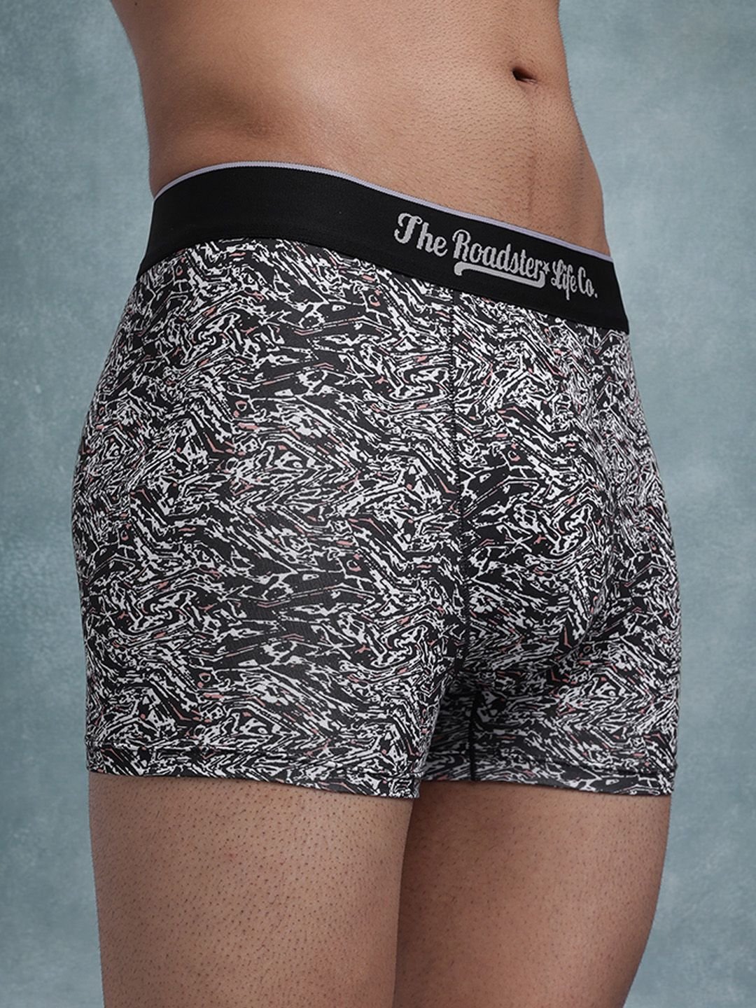 Lifestyle Co Pack Of 2 Printed Mid Rise Trunks PACK OF 2-PV-Print-RO4-RO16-S - Image 3