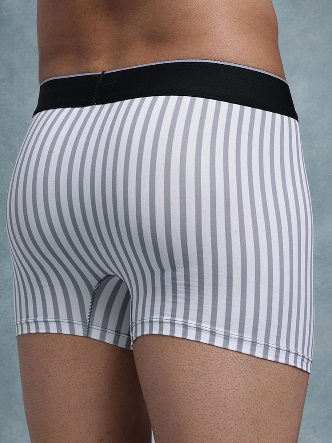 Roadster Lifestyle Co Pack Of 3 Printed Breathable Trunks - Image 4