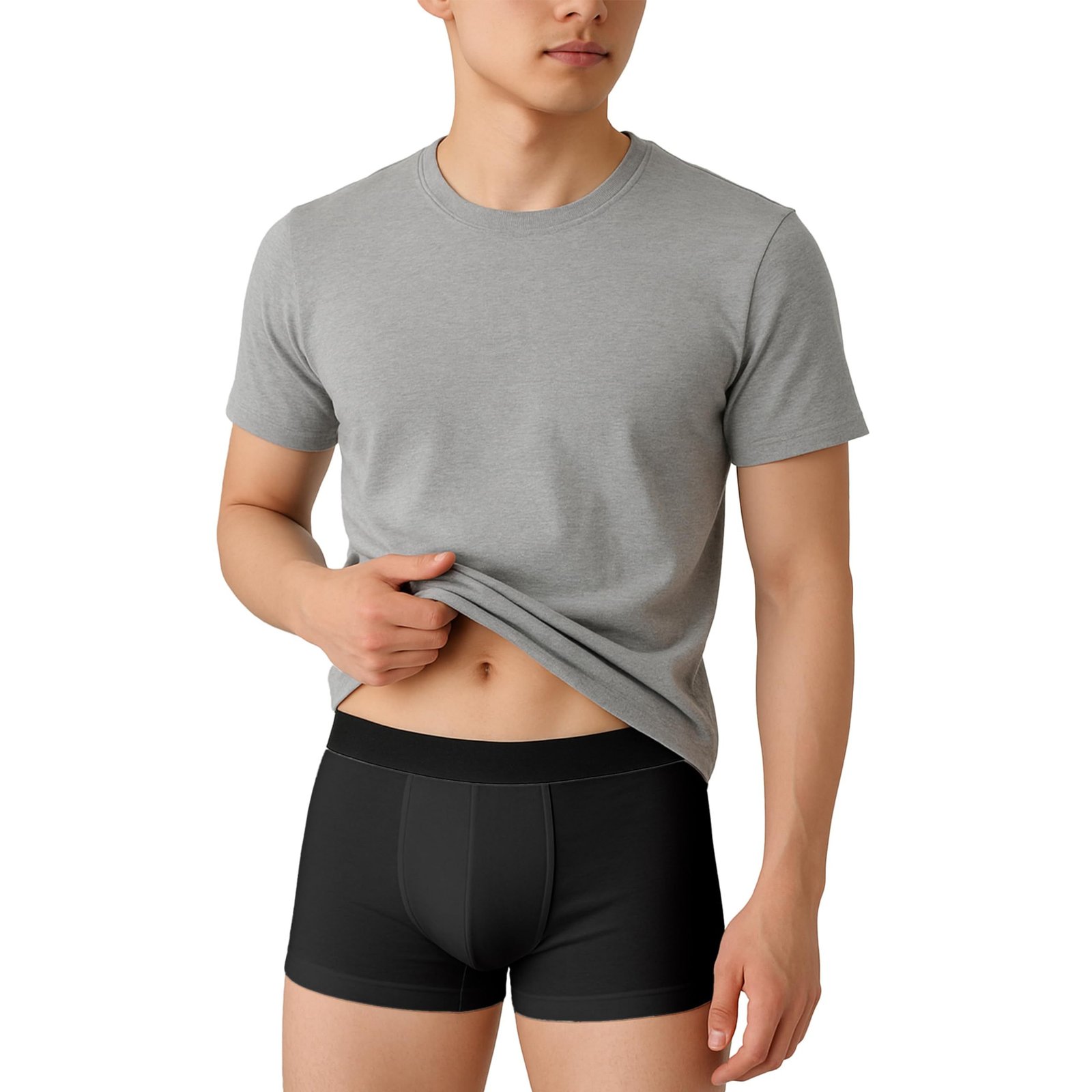 HK47 Men Pack of 4 Anti Microbial Assorted Boxer-Style Briefs - Image 3