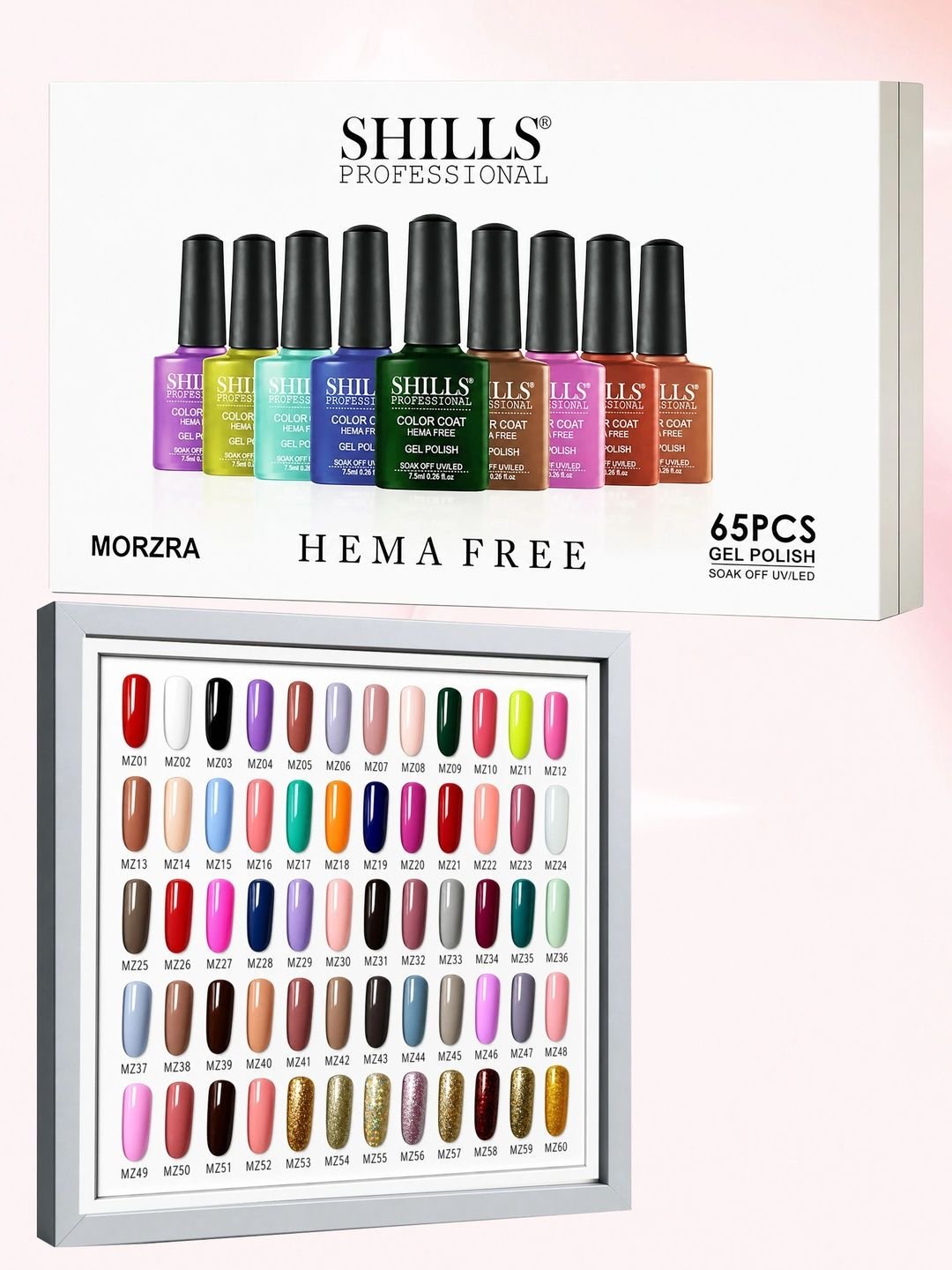 shills professional Nail Gel Polish Kit - Image 2