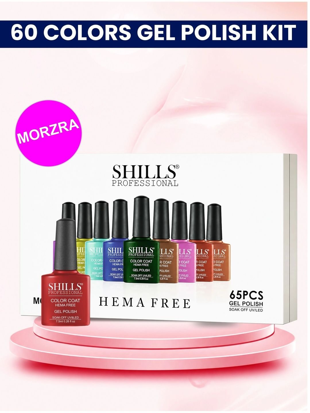shills professional Nail Gel Polish Kit - Image 4