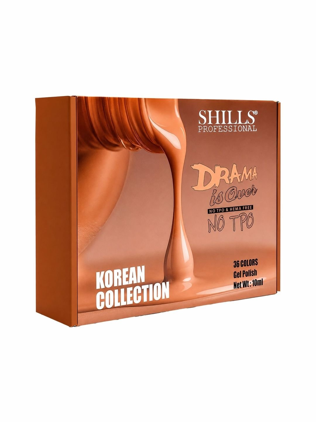 shills professional Set Of 36 Drama Is Over Nail Gel Polish Kit- 10 ml Each
