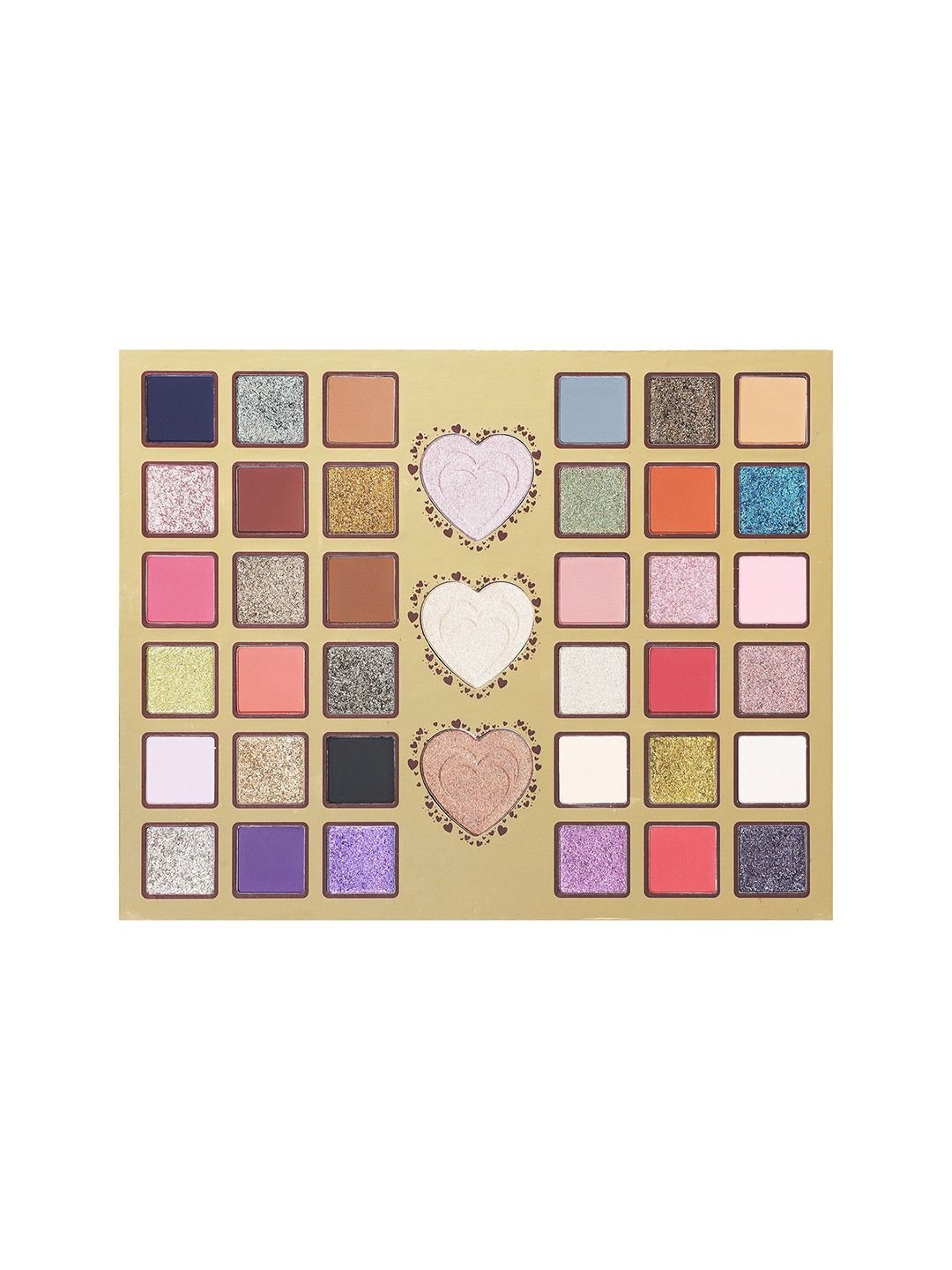 Shopaarel Eyeshadow & Highlighter Heartbeat Palette - 60.8 g - Image 2