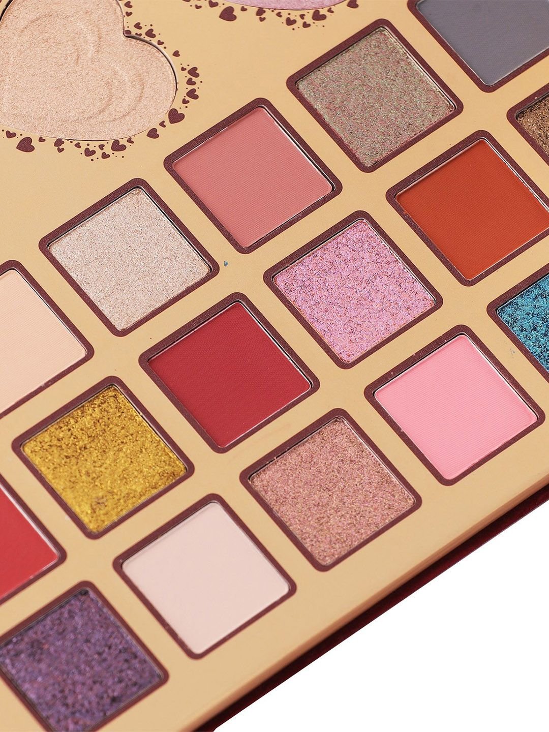 Shopaarel Eyeshadow & Highlighter Heartbeat Palette - 60.8 g - Image 4