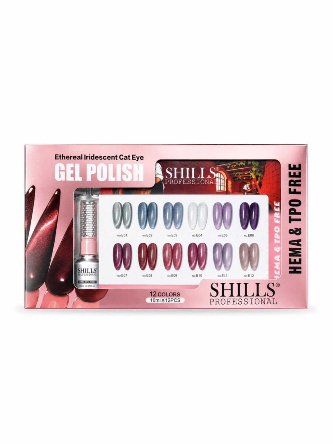 shills professional Ethereal Iridescent Cat Eye Gel Polish Set