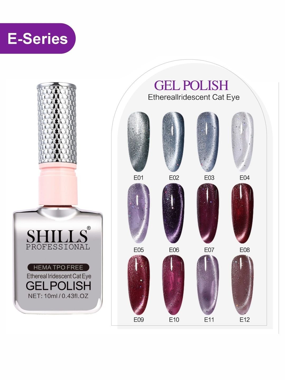 shills professional Ethereal Iridescent Cat Eye Gel Polish Set - Image 2