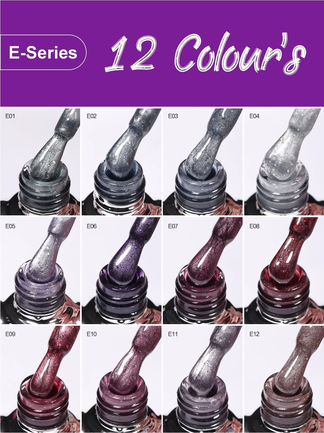 shills professional Ethereal Iridescent Cat Eye Gel Polish Set - Image 4