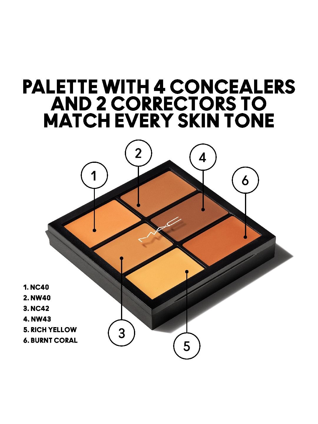 M.A.C M.A.C Pro Conceal And Correct Palette - Medium Deep - Image 4