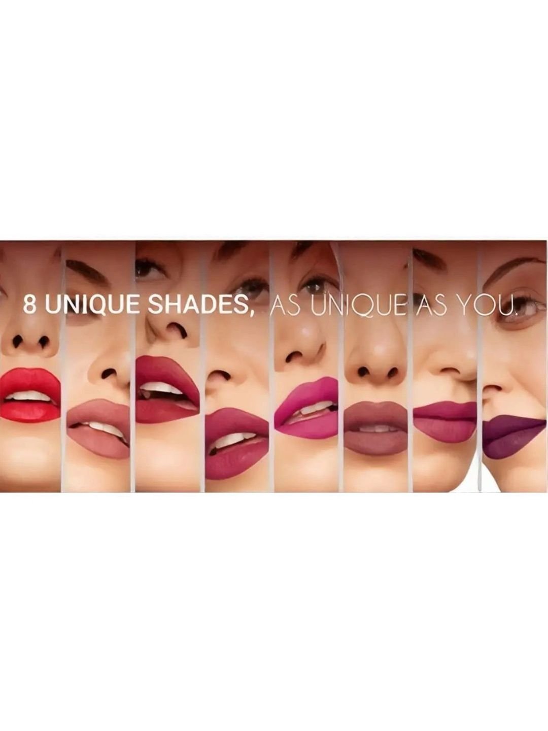 ridoy Set Of 8 Waterproof Liquid Matte Lipstick-3 ml Each - Light Pink-Maroon-Brown-Magent - Image 2