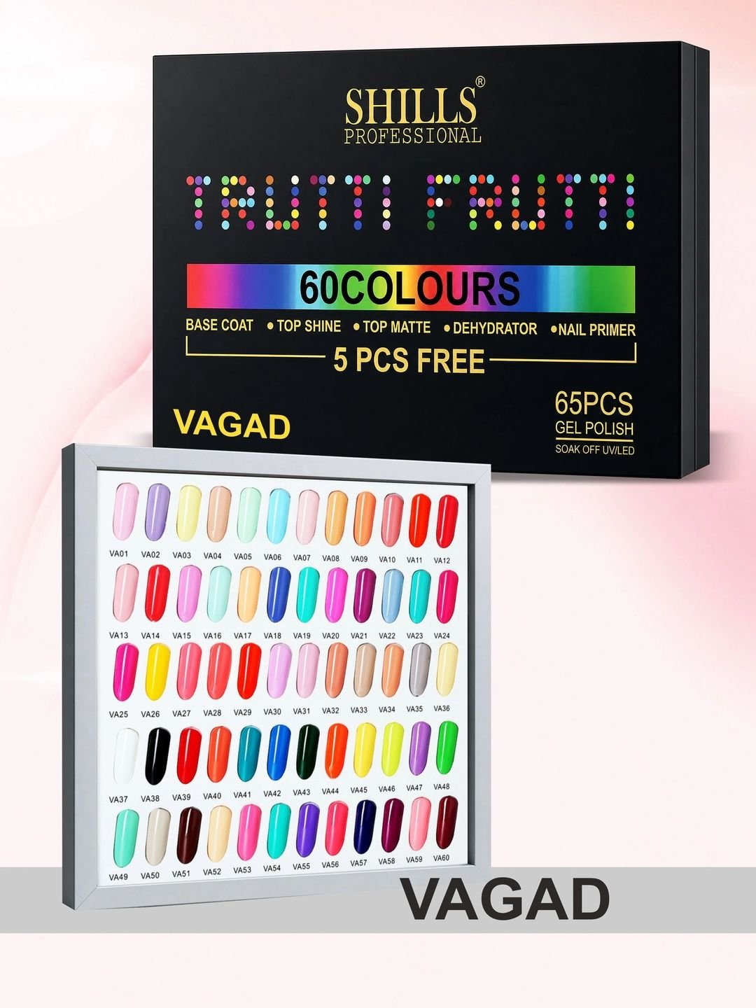shills professional Nail Gel Polish Kit - Image 2