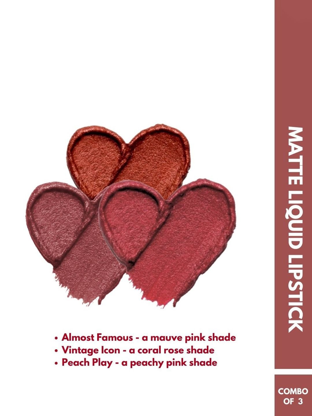 KALLOS VANITY Set Of 8 Lip Plush Long-Lasting Liquid Lipsticks - 3 ml Each - Image 3