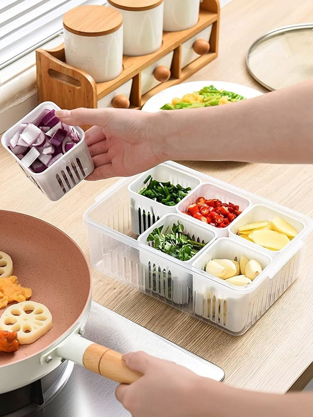 Homes Transparent 2026 Plastic Easy to Clean Container - Image 3