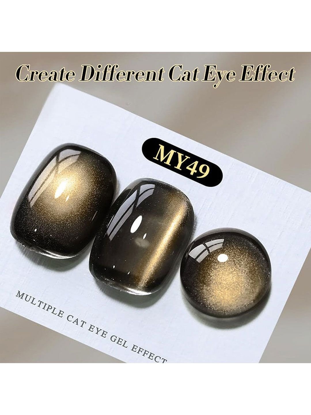 BORN PRETTY Glass Cat Magnetic Gel Polish - 10 ml - Crow-MY49 - Image 3