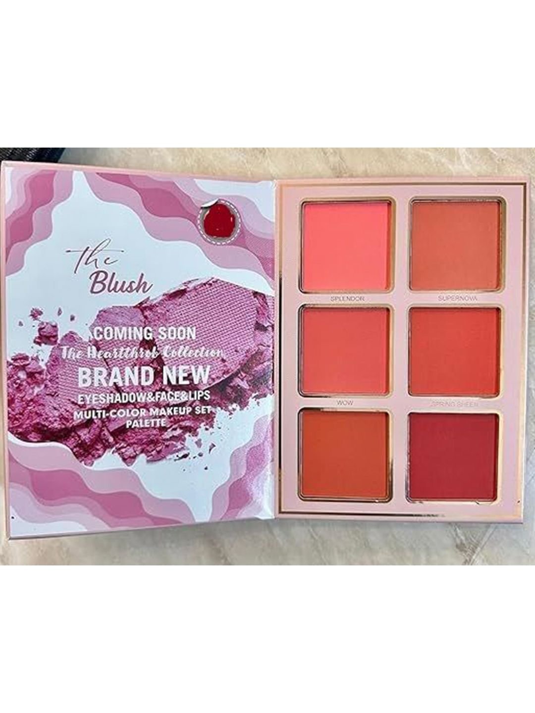 VBA 5 In 1 Book Style Foldable Long Wearing Highly Pigmented Make Up Kit - 20 g - Image 4