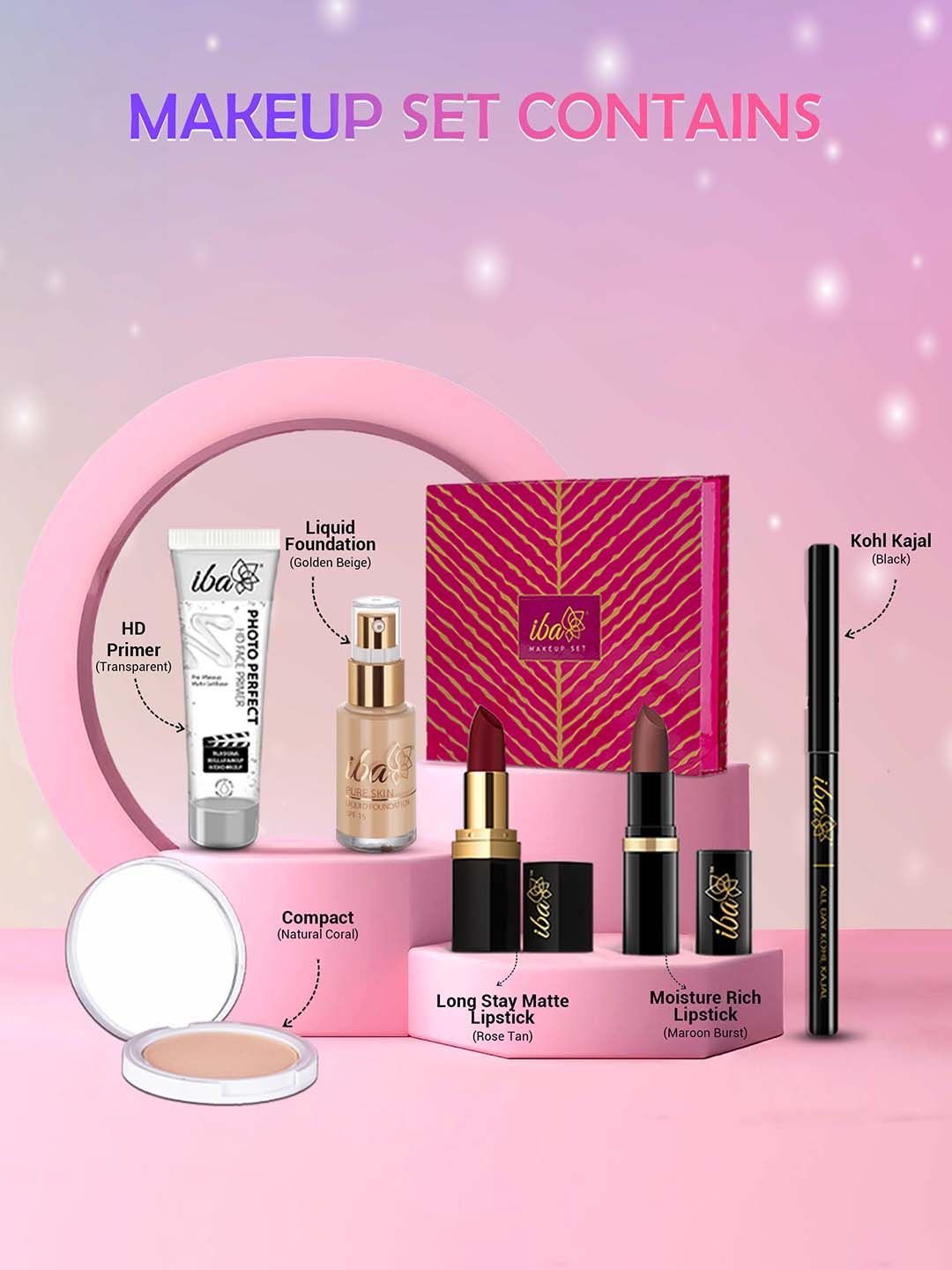 Iba Makeup Gift Set - Dusky 82 g - Image 3