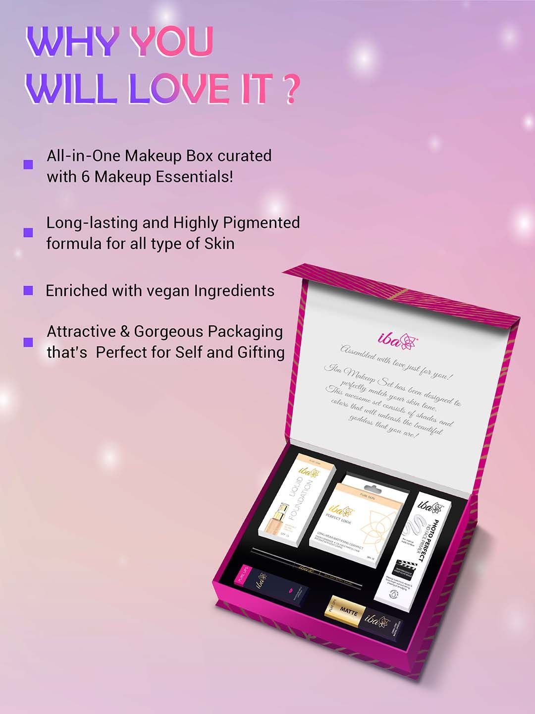 Iba Makeup Gift Set - Dusky 82 g - Image 4