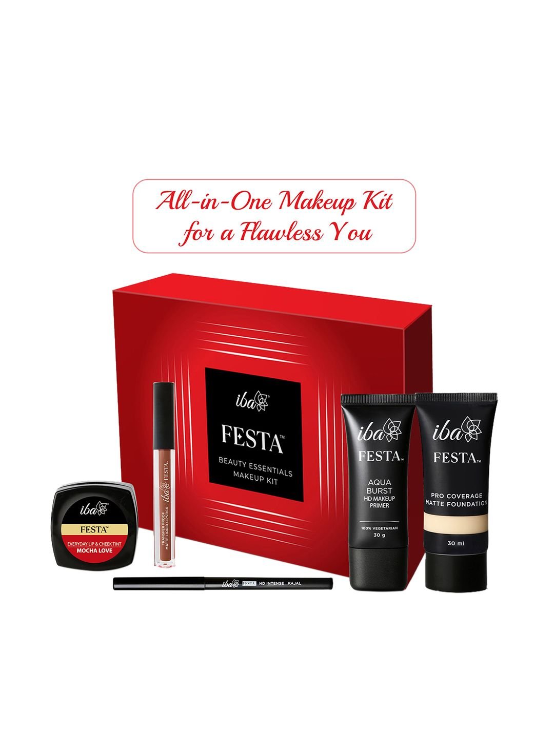 Iba Festa 5 in 1 Beauty Essentials Makeup Kit - Image 2