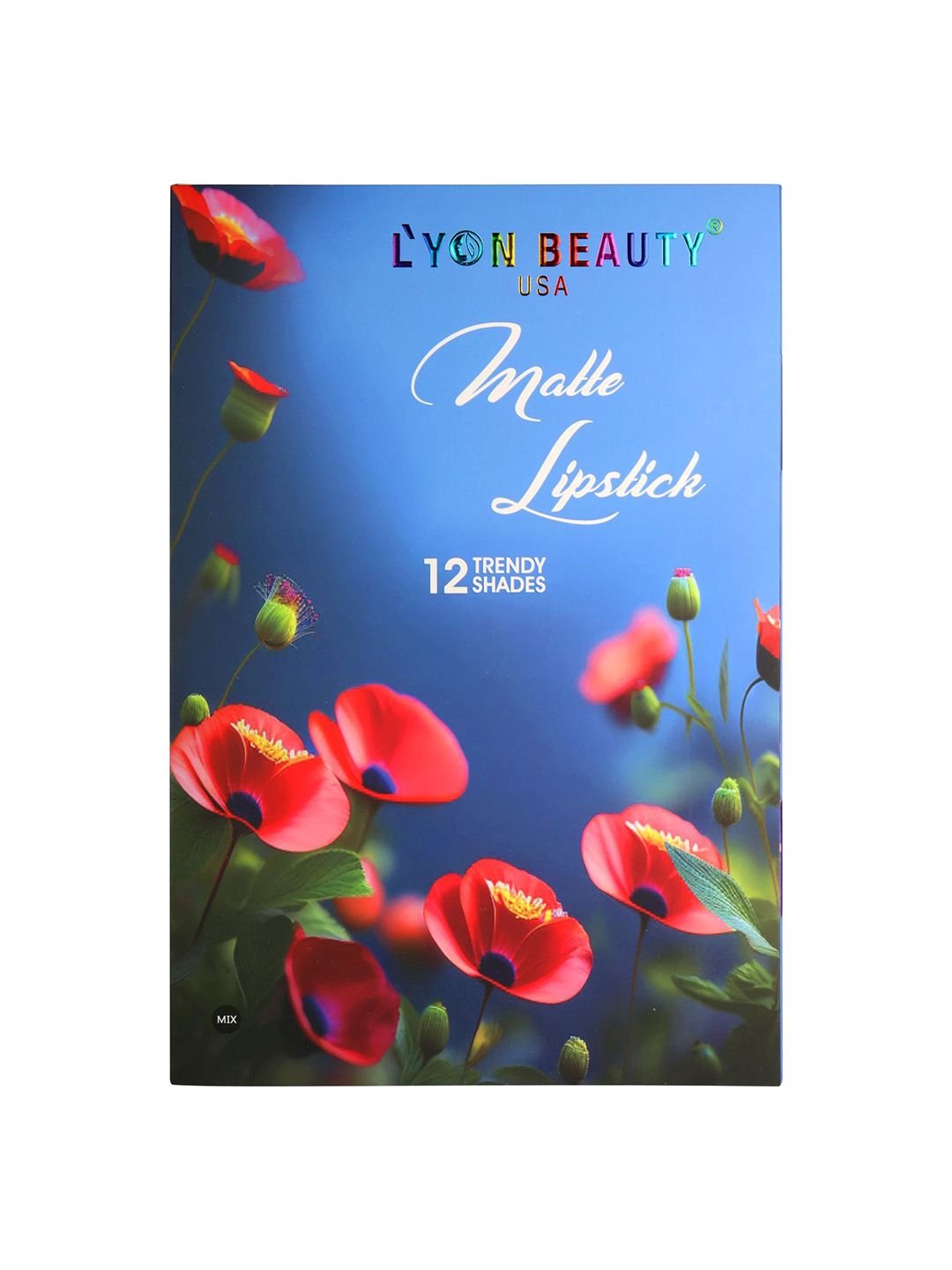 Lyon Beauty USA 12 Trendy Shades Matte Lipstick-3.5g-L04-E-Mix - Image 3
