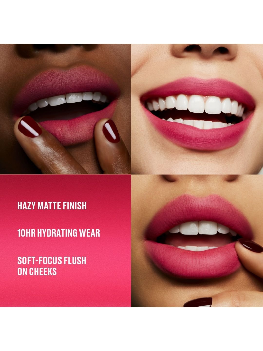 M.A.C Powder Kiss Lip & Cheek Matte Mousse 5ml - Billion $ Smile - Image 2
