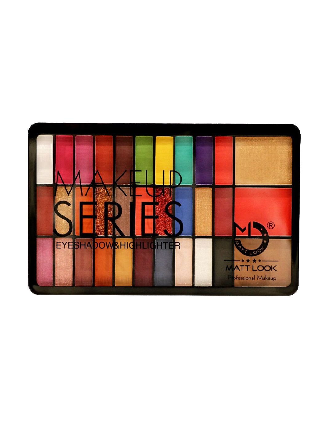 MATTLOOK Makeup Series Eyeshadow & Highlighter Palette - Shade 3