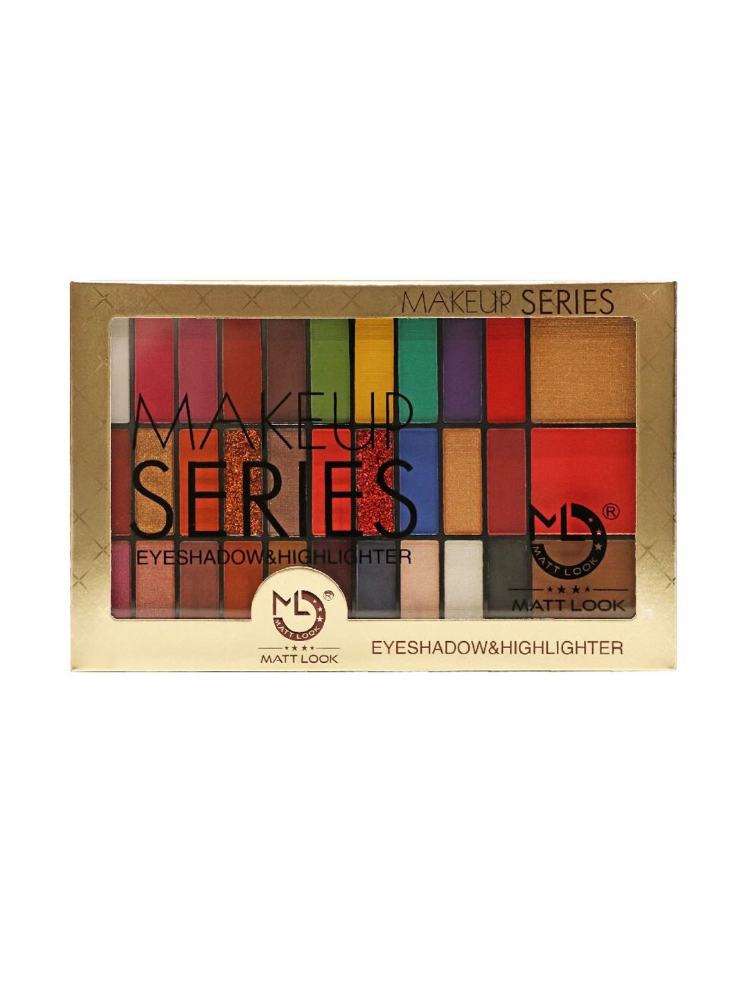 MATTLOOK Makeup Series Eyeshadow & Highlighter Palette - Shade 3 - Image 2