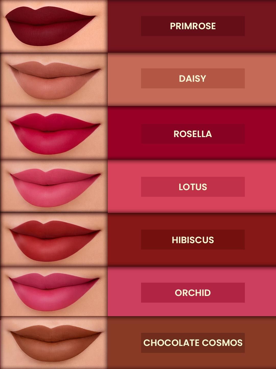 Parul Garg Set Of 14 Beauty Ultilmate Silk Matte Liquid Lipstick - Image 3