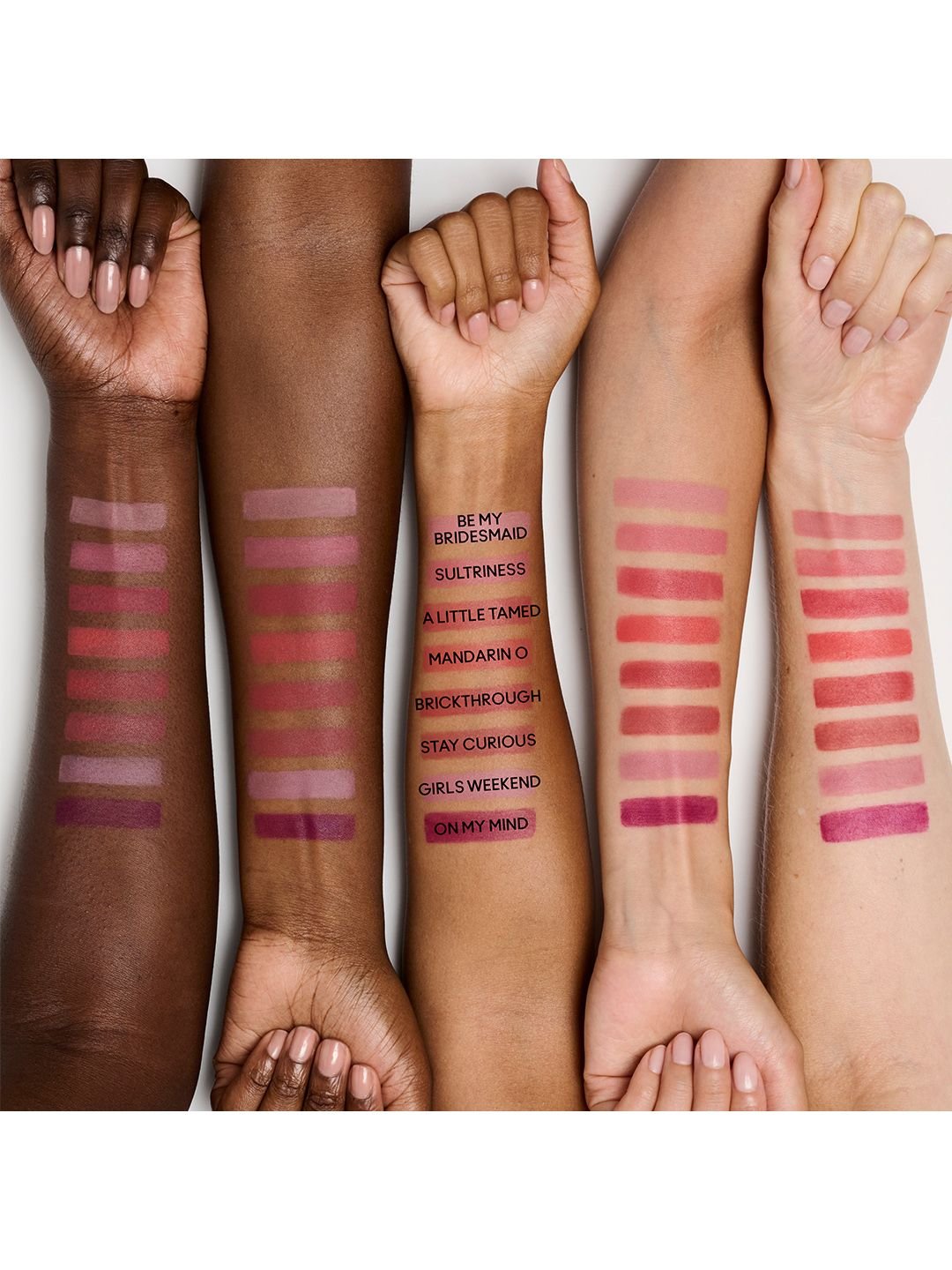 M.A.C Powder Kiss Hazy Matte Lipstick - Dubonnet Buzz - Image 4
