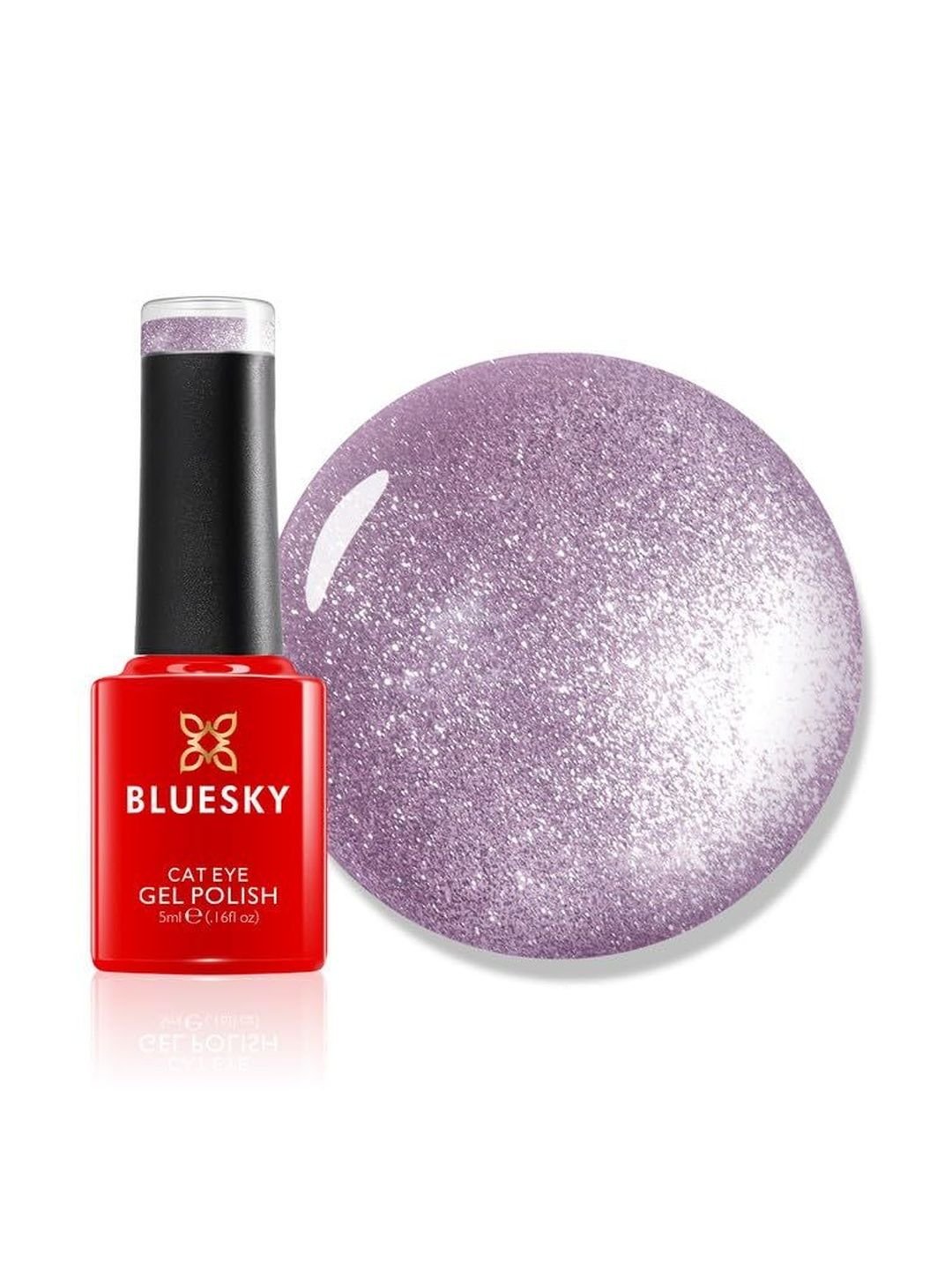 BLUESKY Set Of 3 Gel Nail Polish Mini Cat Eye Queen Mary Chameleon & Black UV Cure 3x5ml - Image 3
