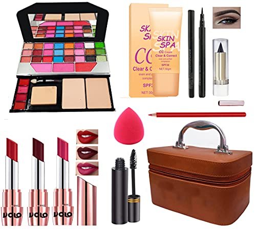 Volo Makeup Kit for Women & Girls Full Kit,Professional Makeup Set, 63 PCS All-in-one Cosmetics Gift Set - Image 4