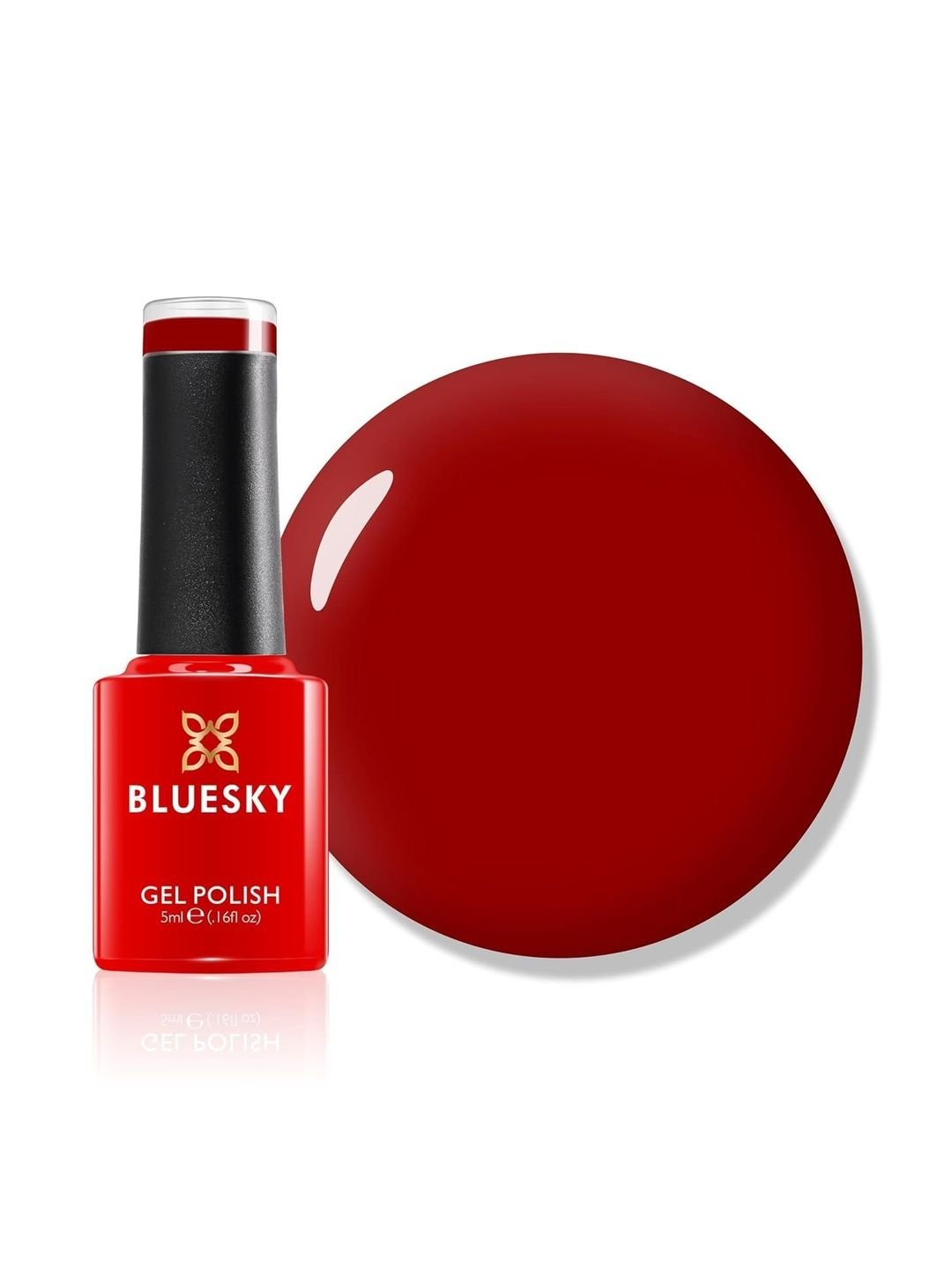 Bluesky Set Of 3 Santa Red Million Pillar Box D160 Long Lasting Gel Nail Polish 5ml Each - Image 3