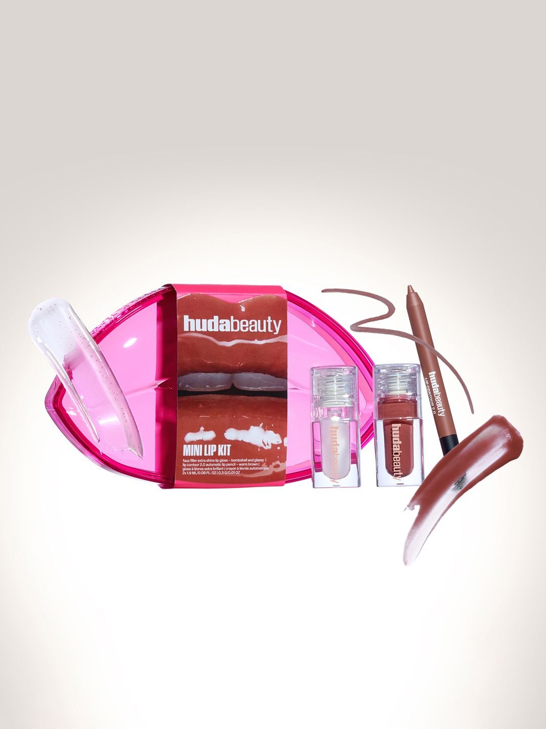 Huda Beauty Habibti Mini Lip Kit - Image 2