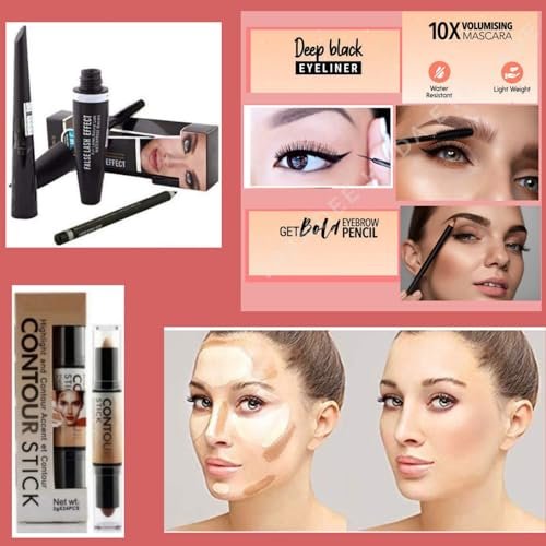 Bridal Makeup Kit Combo, Set of 12 | Bridal Makeup Kit Combo: Complete waterproof bridal kit with foundation, eyeshadow, lipstick & more for a full festive look - Image 4