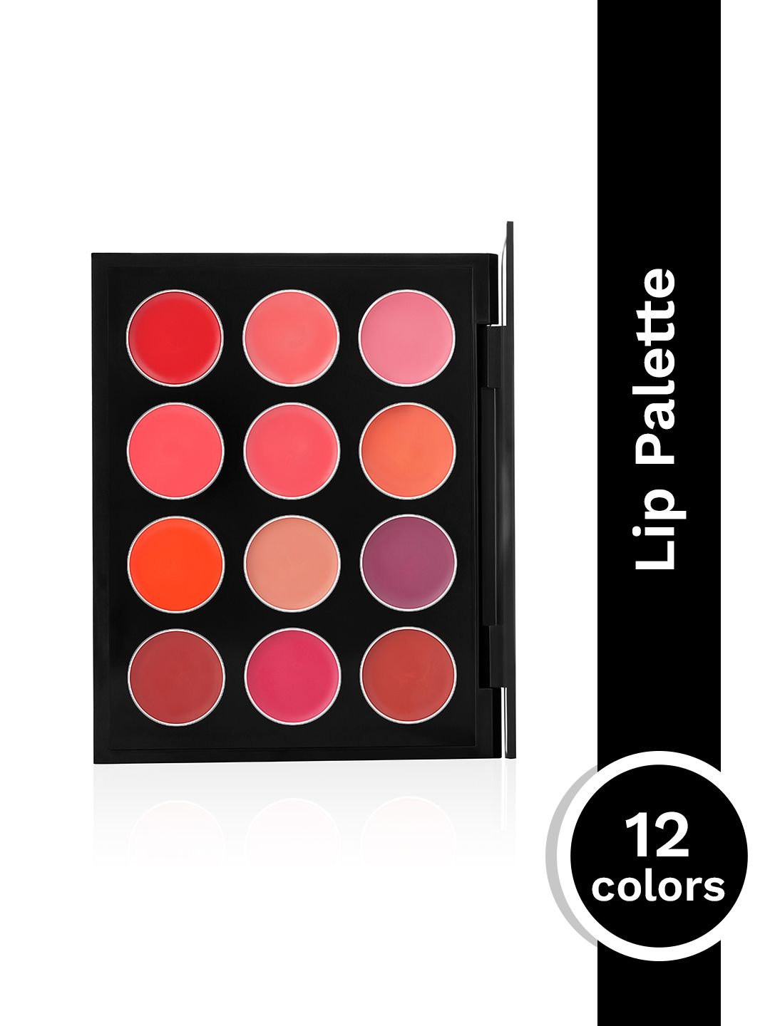 PAC Retro Lip Palette X12 Intense Payoff Highly Blendable Semi Matte Finish - 24 g