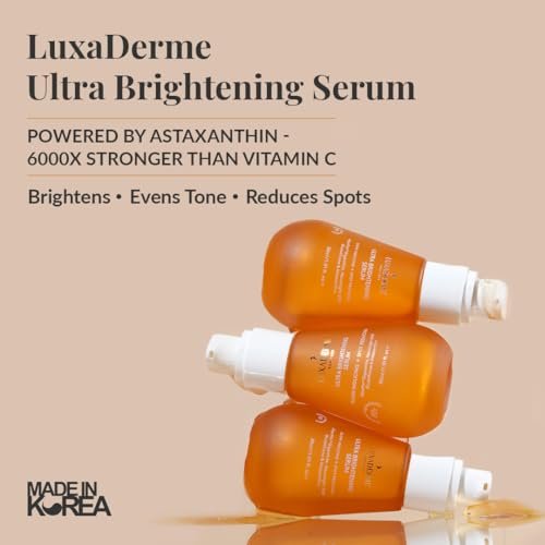 LuxaDerme Korean Ultra Brightening Face Serum with 77% Yuzu, Vitamin C Rich, Glutathione & Niacinamide | Clinically Proven Patented Actives to Reduce Dark Spots & Hyperpigmentation | Vegan Korean Skincare for Men & Women | 30ml - Image 2