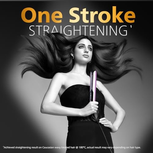 Philips India's No.1 Hair Styling Brand - One Stroke Hair Straightener | 50% Faster Straightening | 3 days salon-like hair | 12 Temperature Settings (120–230°C) Designed for Indian Hair | BHS530 - Image 2