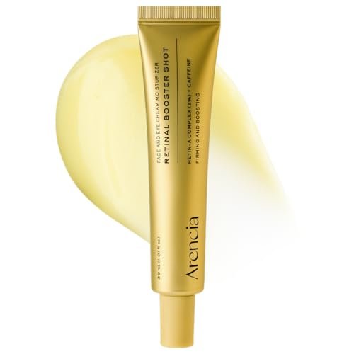 Arencia Retinal Booster Shot, 2% Retinal & Caffeine Serum for Pore Tightening & Firming