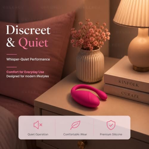 Rechargeable Wireless Personal Care Massager Device, Multi-Mode Vibration, Soft Silicone Finish, Compact Portable Design, USB Rechargeable, Rosie - Image 4