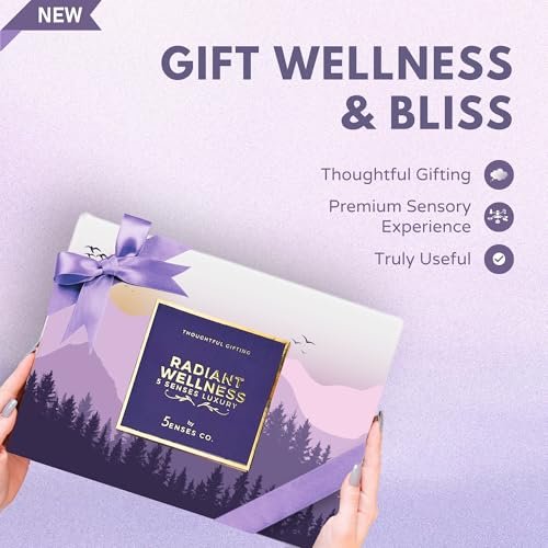 5 Senses Co. Luxury Wellness Gift Set for Women | Mothers Day Gift Hamper | Birthday Gift For Wife, Girlfriend, Mom, Sister | Personal Care, Healing, Relaxation, Spa & Get Well Soon Gifts Hamper For Pregnancy | Expecting Moms | Baby Shower | - Image 3